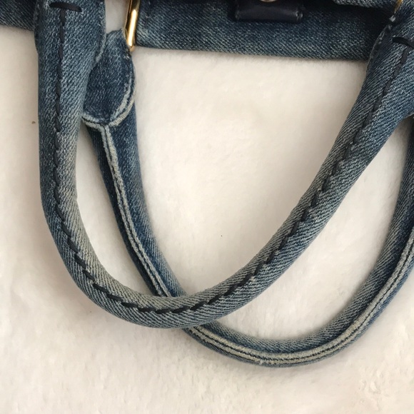 Authentic Prada Denim Tote Bag - Picture 16 of 16